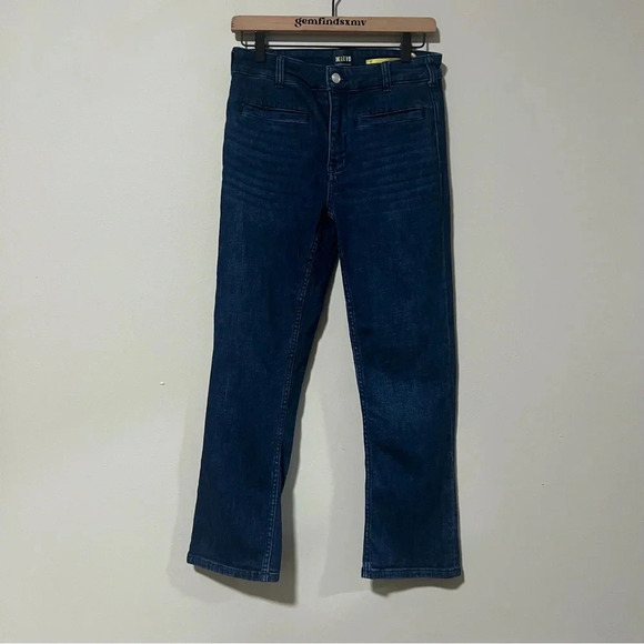 Anthropologie Maeve The Essential Slim High-Rise Straight
Crop Jeans Size 27 - Picture 4 of 8